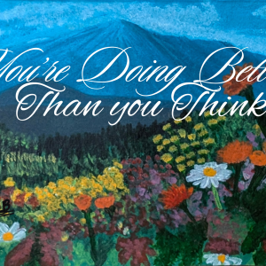 Mental Health Affirmation Card for Depression