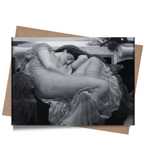 Blank card - Flaming June Collection
