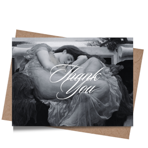 Thank You card - Flaming June Collection