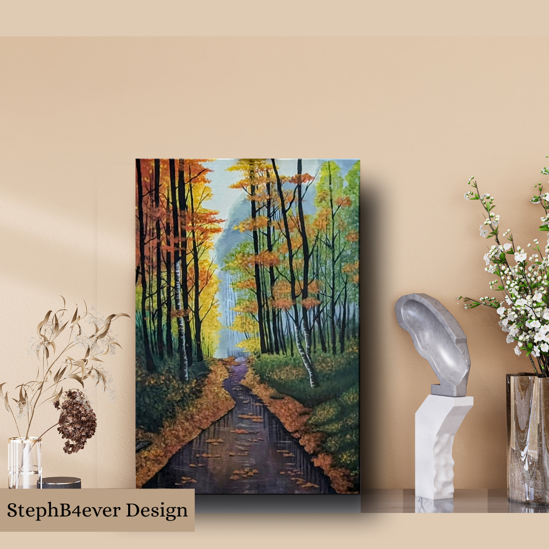 Wall art on Canvas - Autumn - Image 2