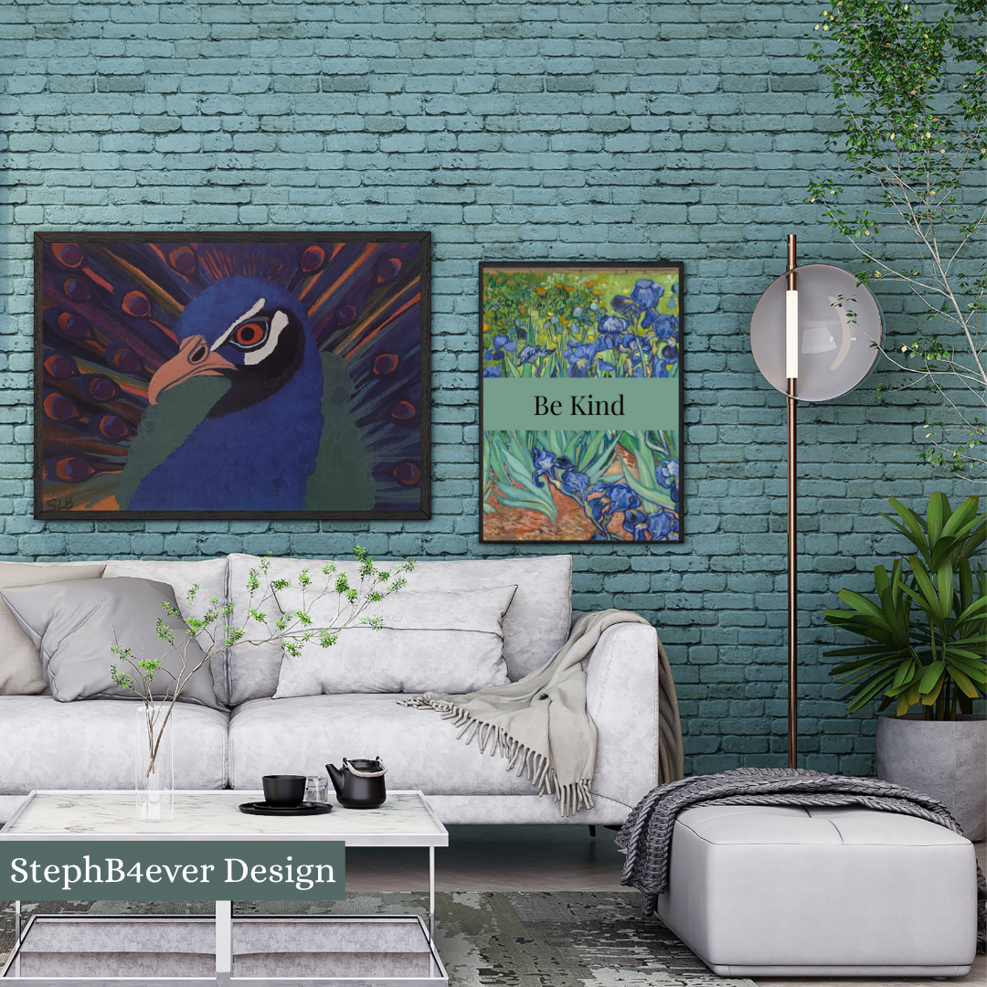 Wall Art on Canvas - Angry Peacock - Image 5
