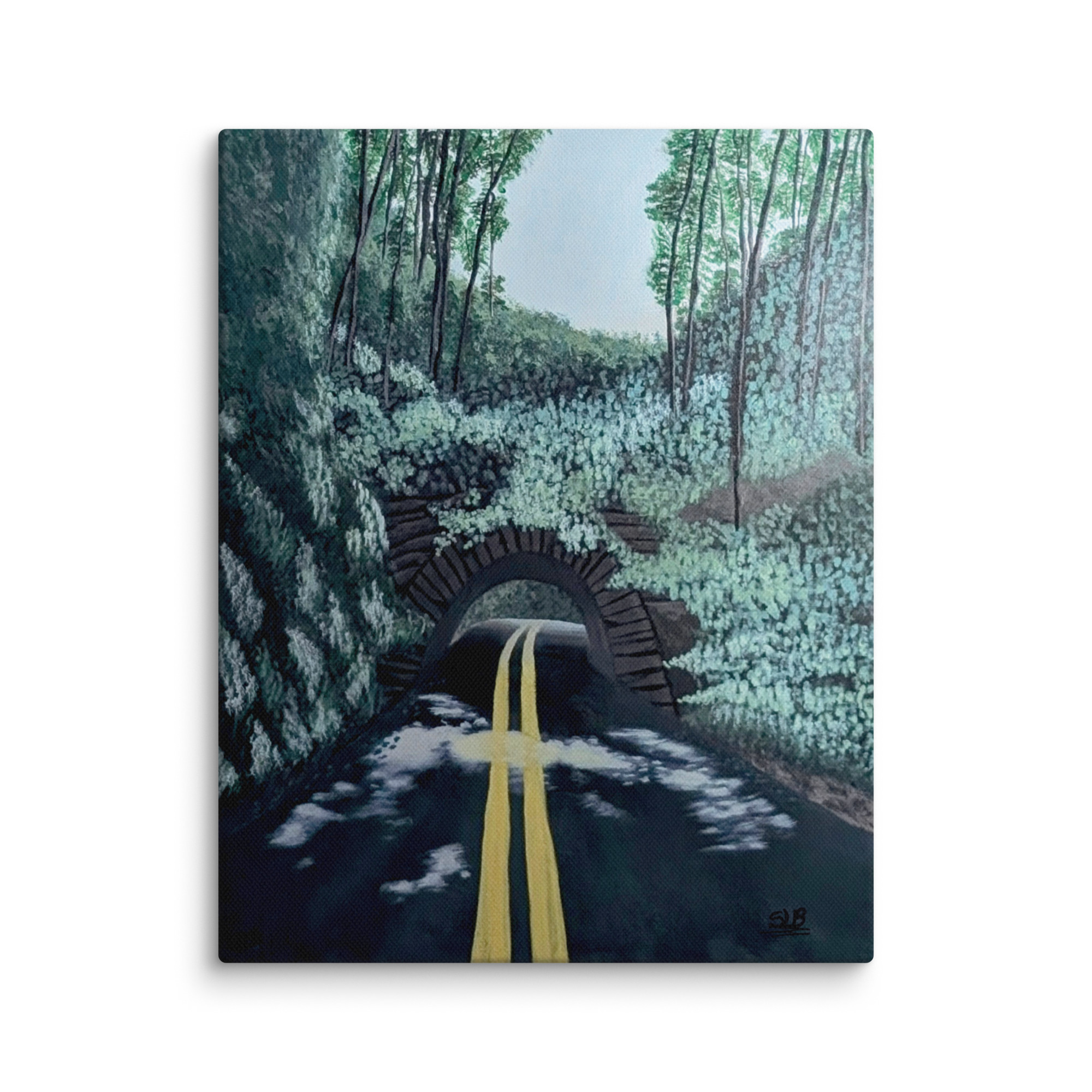 Wall Art on Canvas - Emerald Necklace - Image 3