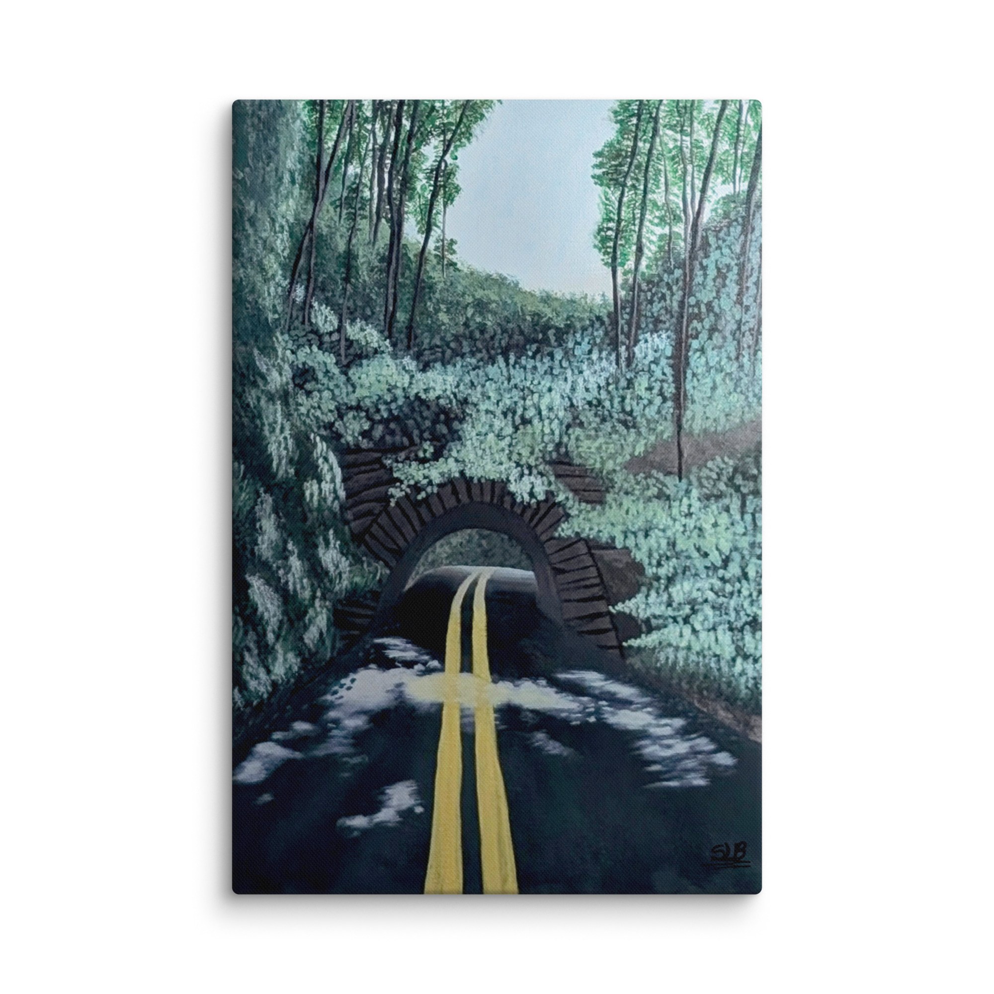 Wall Art on Canvas - Emerald Necklace - Image 13