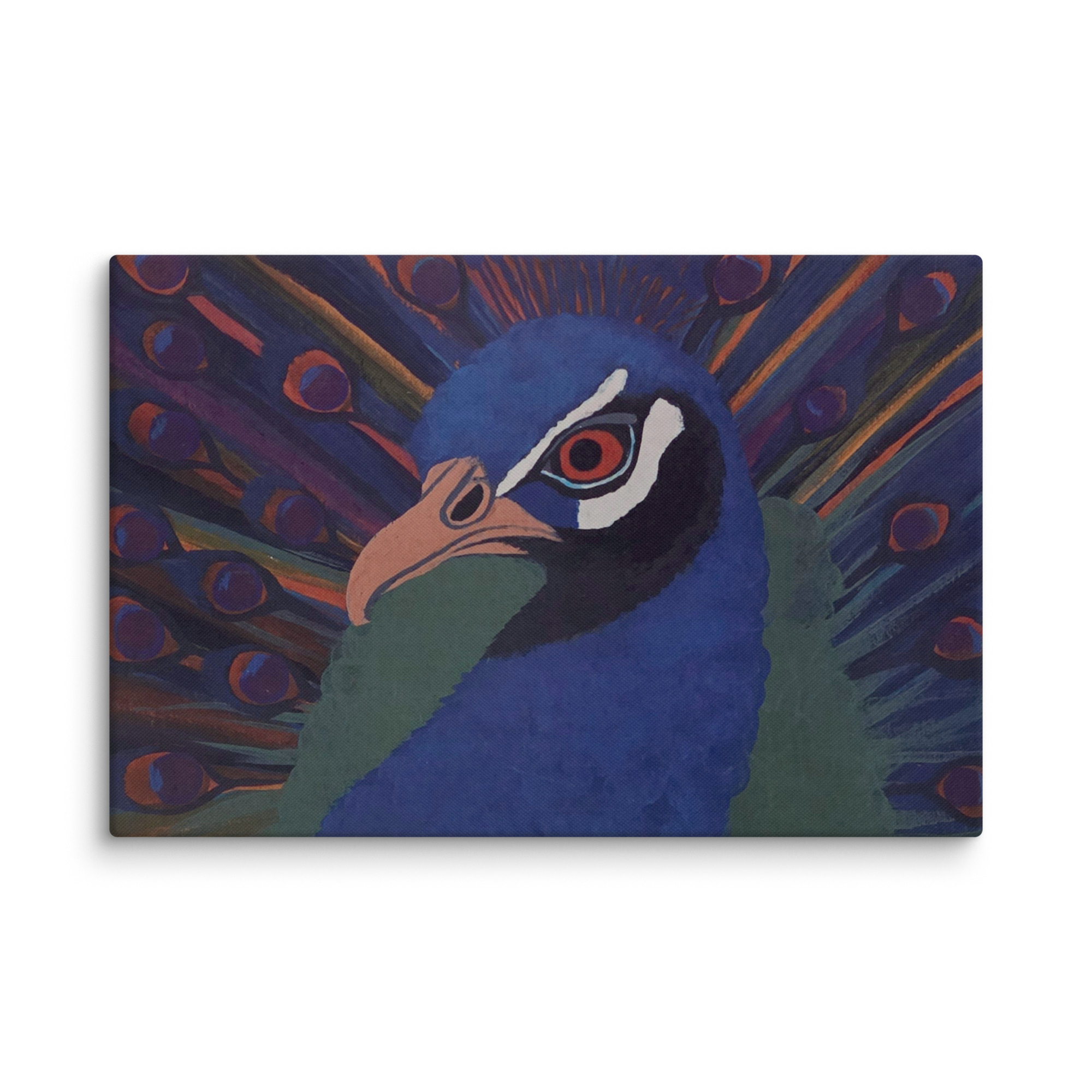 Wall Art on Canvas - Angry Peacock - Image 13