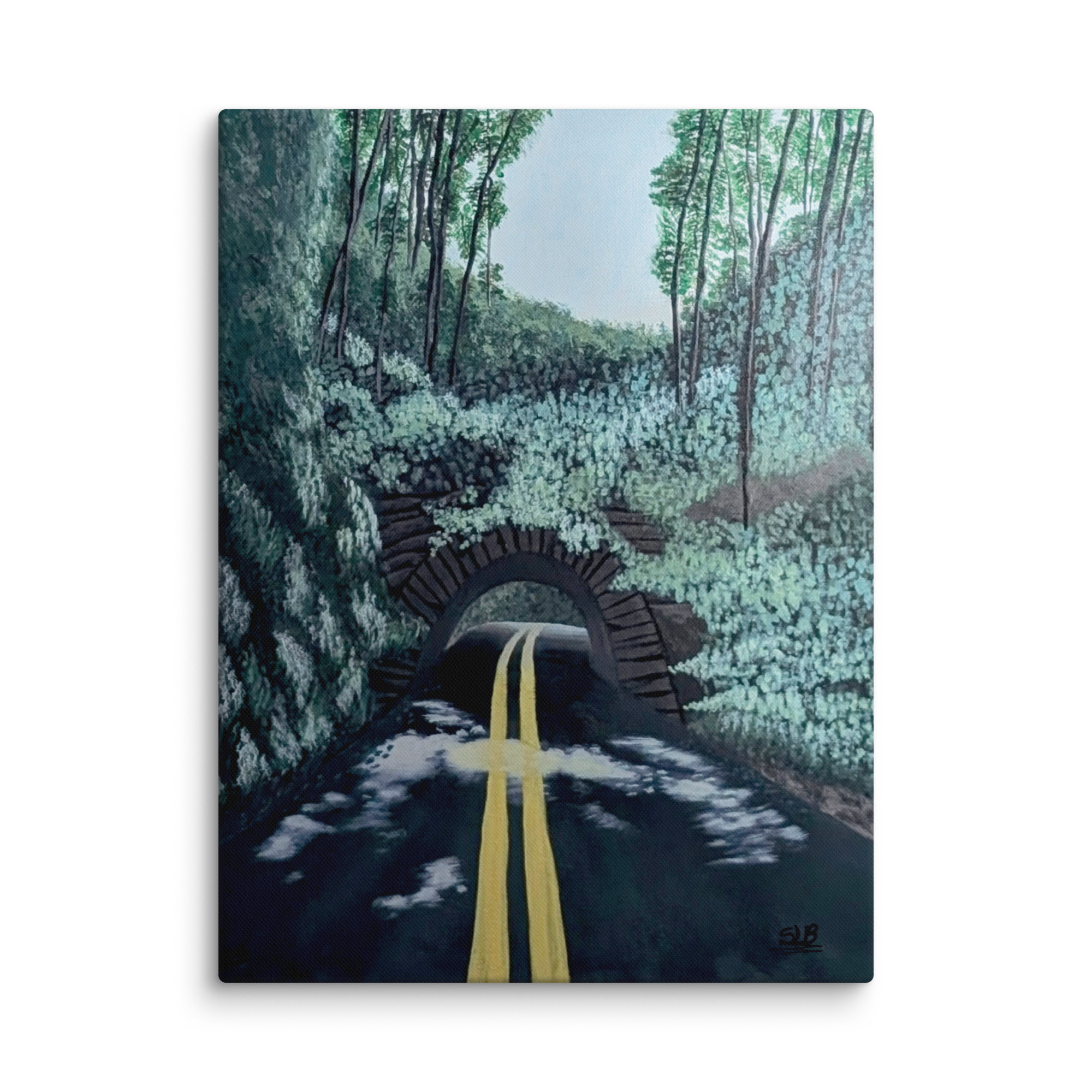 Wall Art on Canvas - Emerald Necklace - Image 6