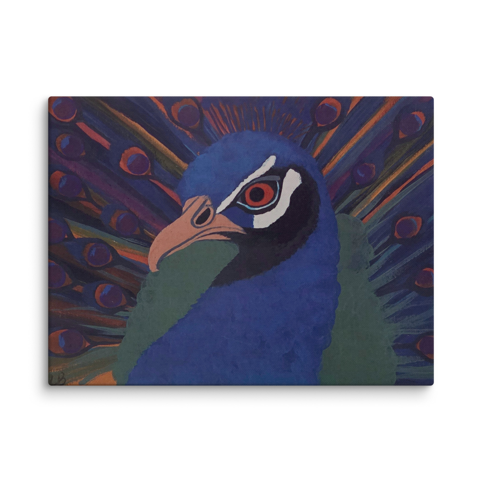 Wall Art on Canvas - Angry Peacock - Image 6