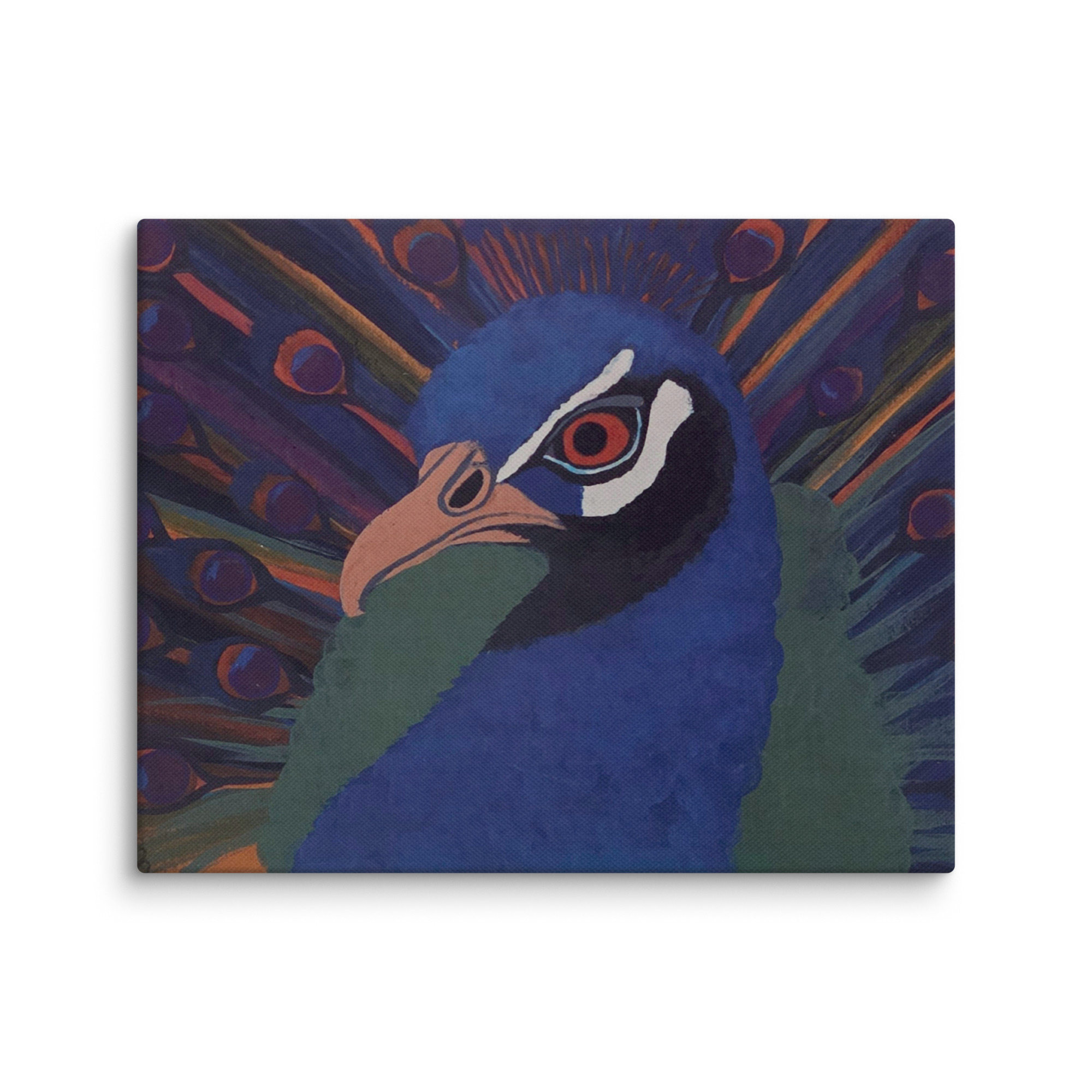 Wall Art on Canvas - Angry Peacock - Image 10