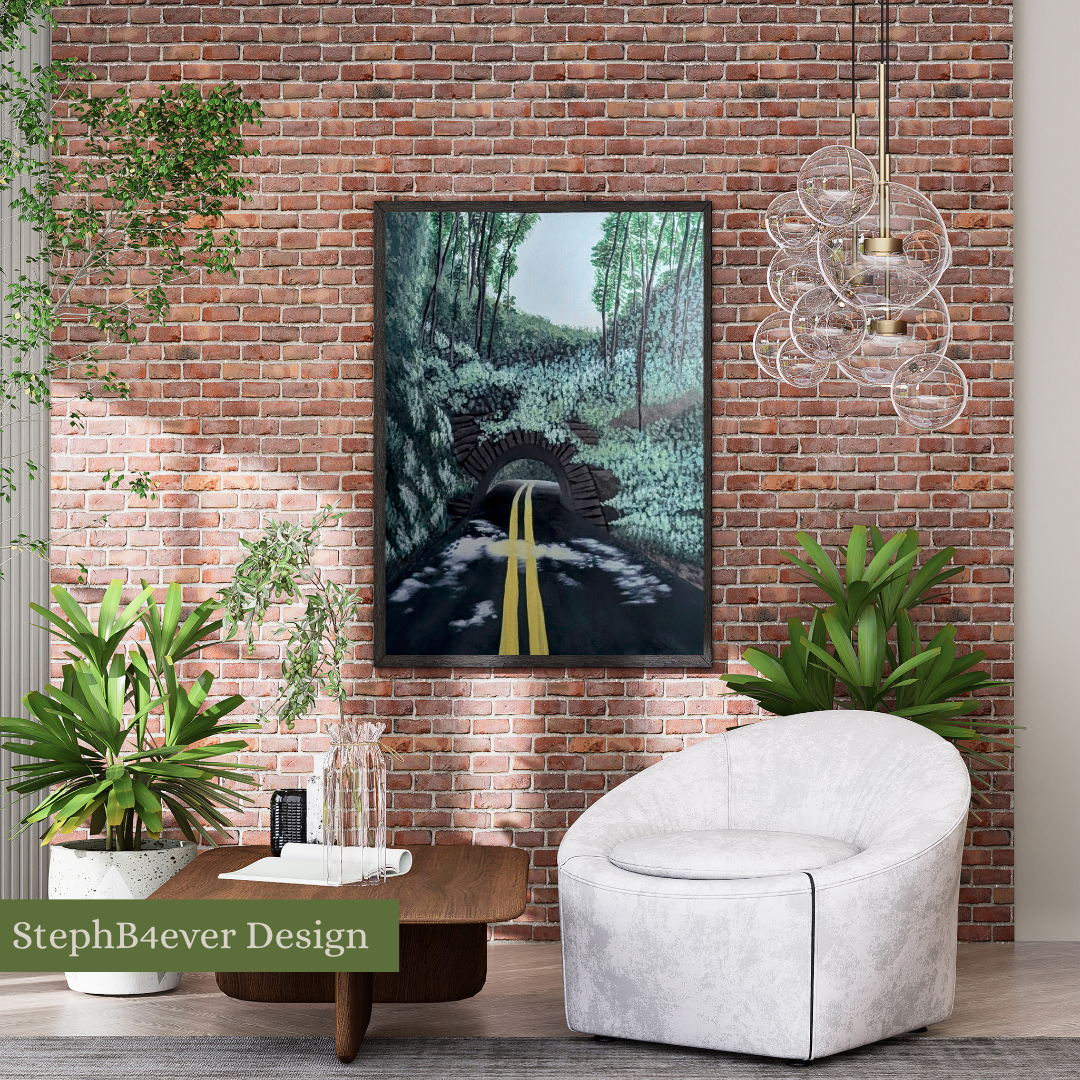 Wall Art on Canvas - Emerald Necklace - Image 5