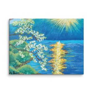 Wall Art on Canvas - Sunrise on the Waters