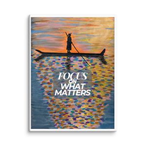 Motivational Wall Art on Canvas - Focus