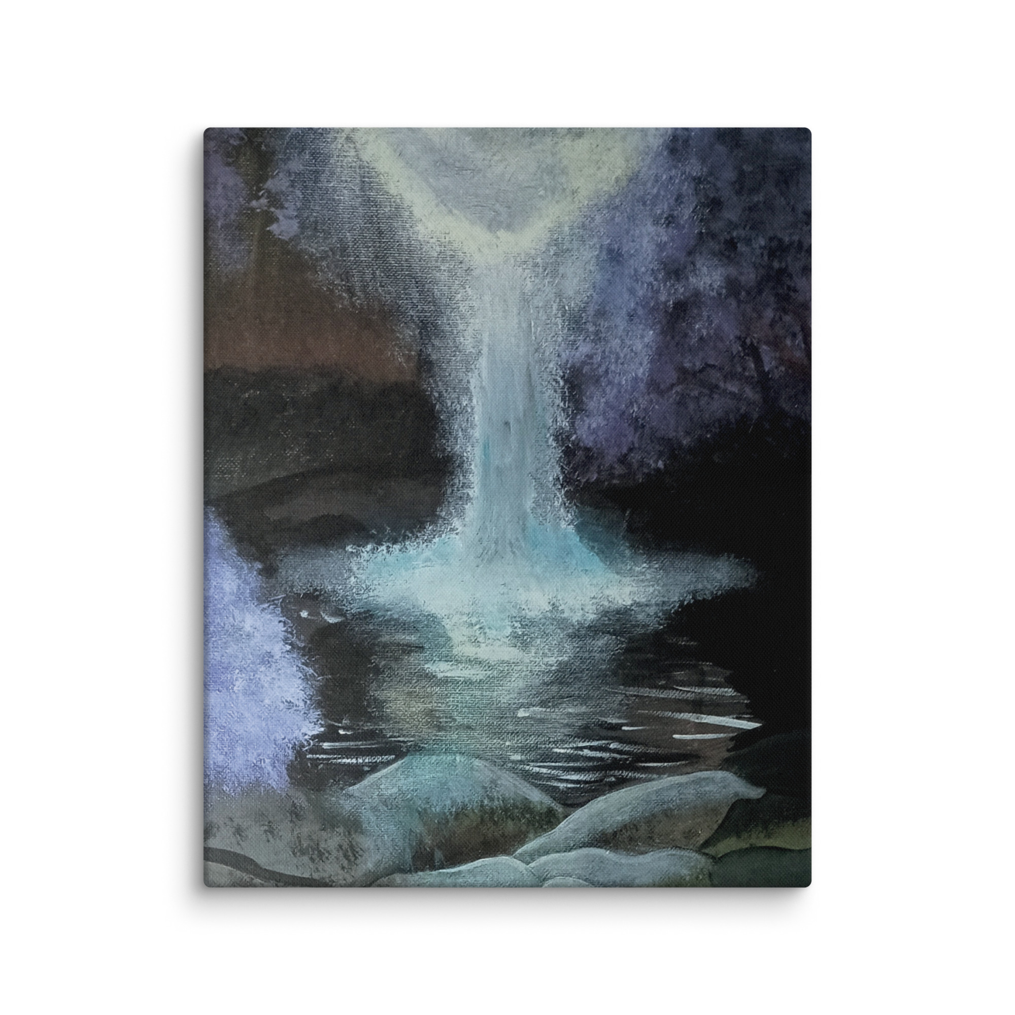 Wall art on Canvas - Purple Waterfall - Image 8