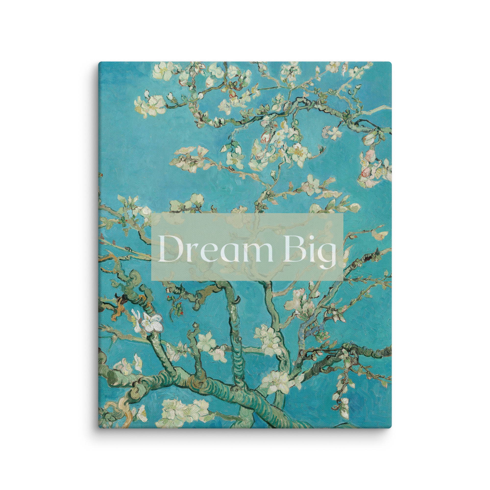 Motivational Quote Vintage Wall Art on Canvas - Dream Big - Image 8