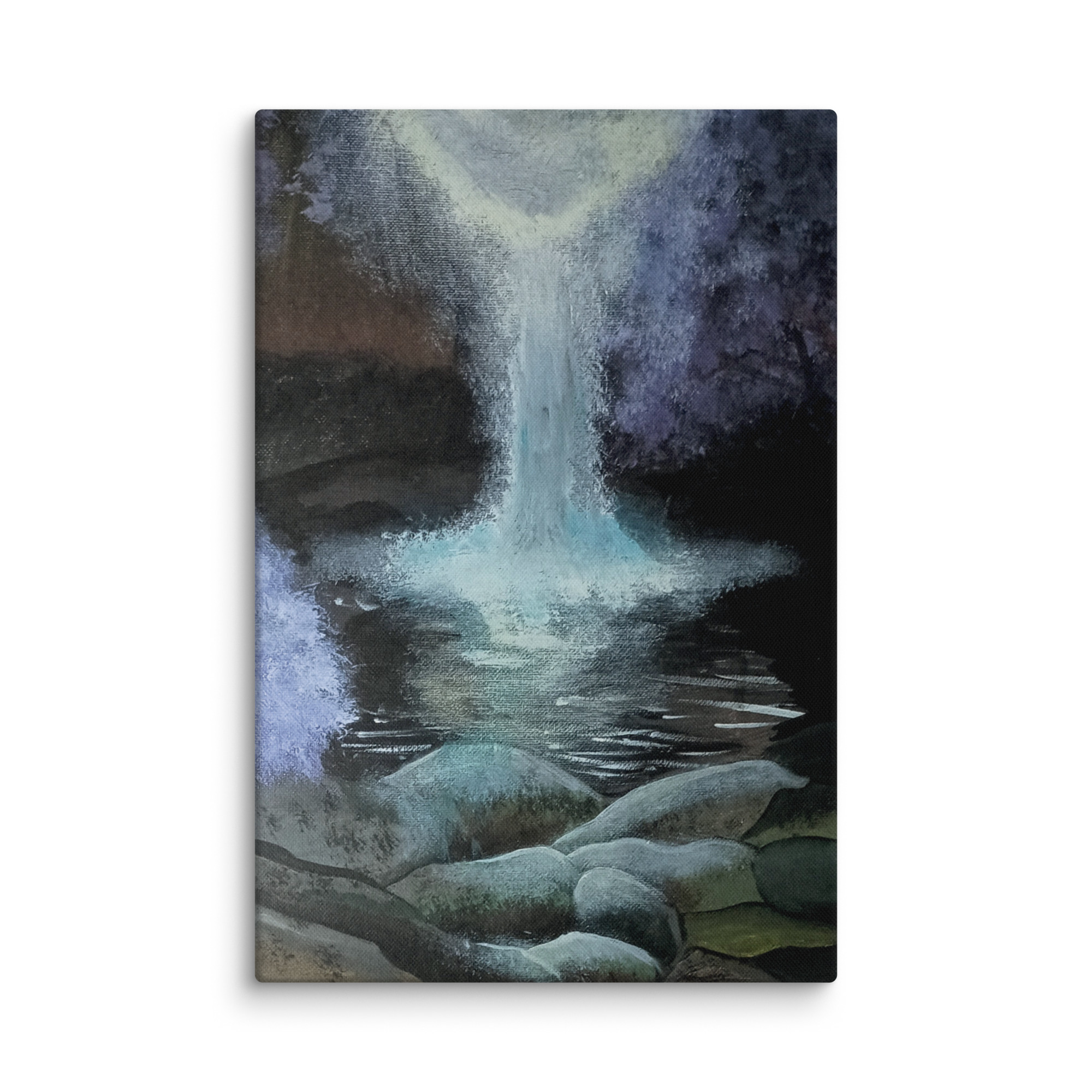 Wall art on Canvas - Purple Waterfall - Image 10