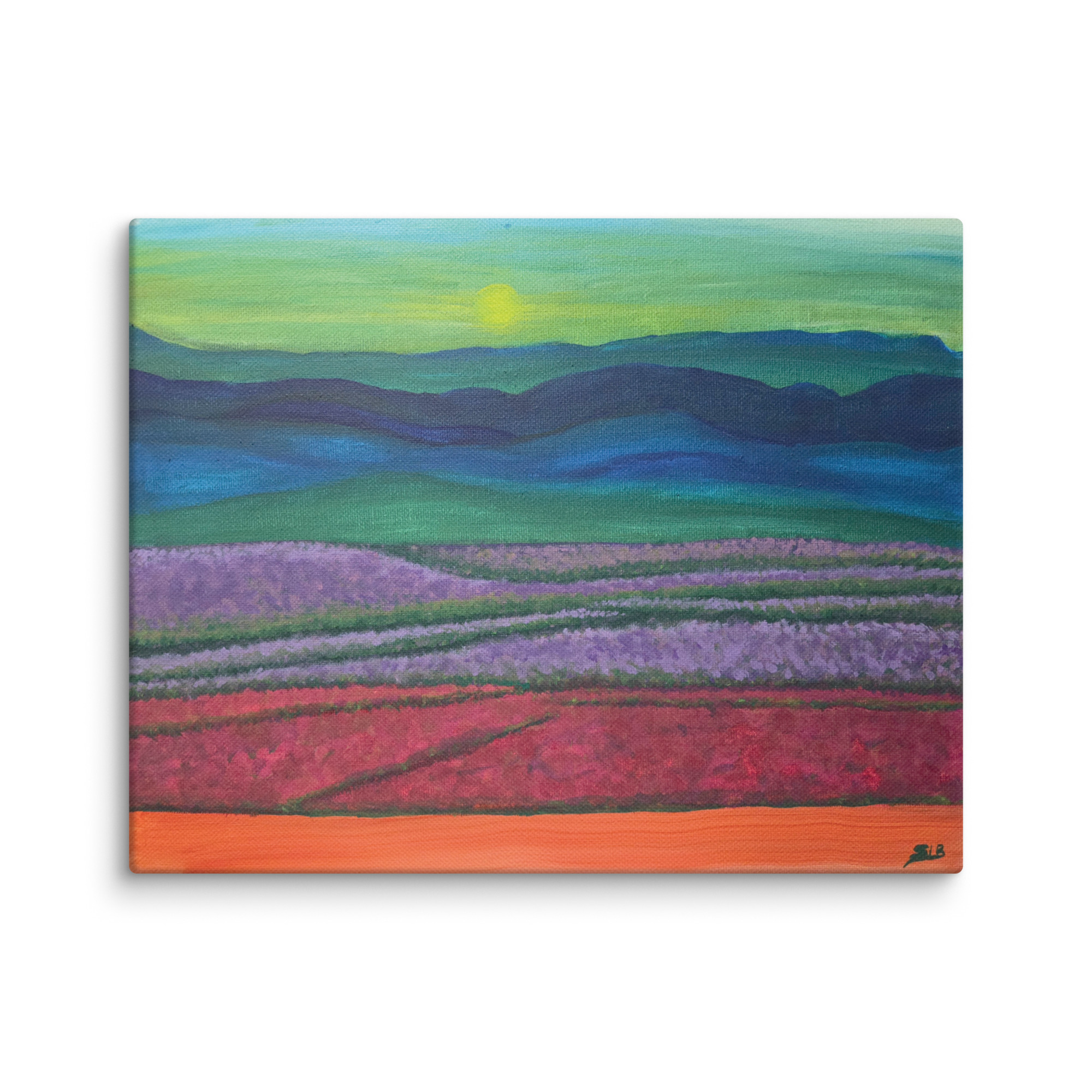 Wall art on Canvas - Painted Hills - Image 2