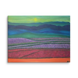 Wall art on Canvas - Painted Hills