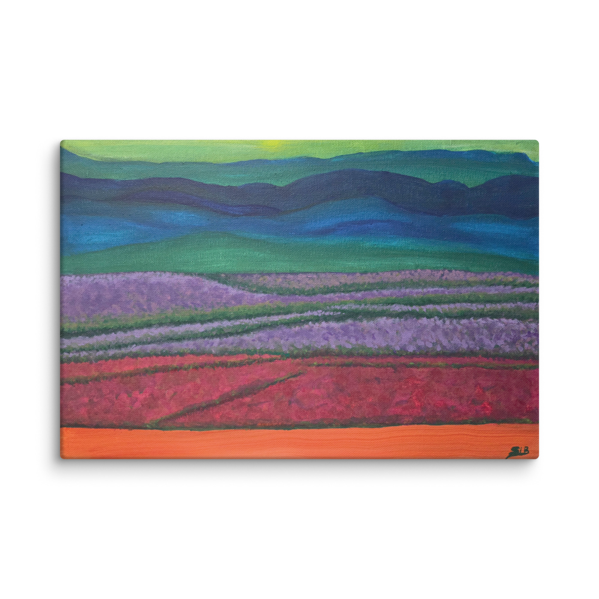 Wall art on Canvas - Painted Hills - Image 3