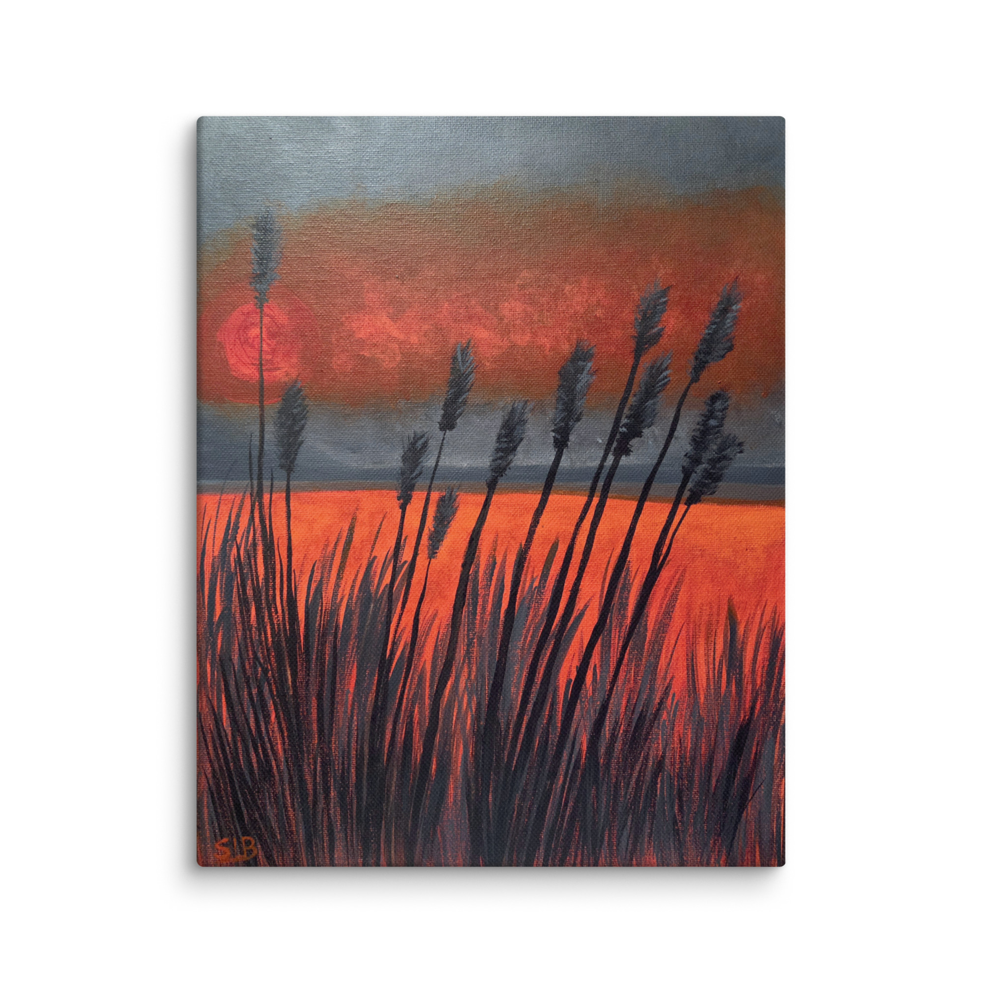 Wall Art on Canvas - Prairie Flame - Image 2