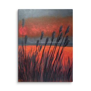 Wall Art on Canvas - Prairie Flame