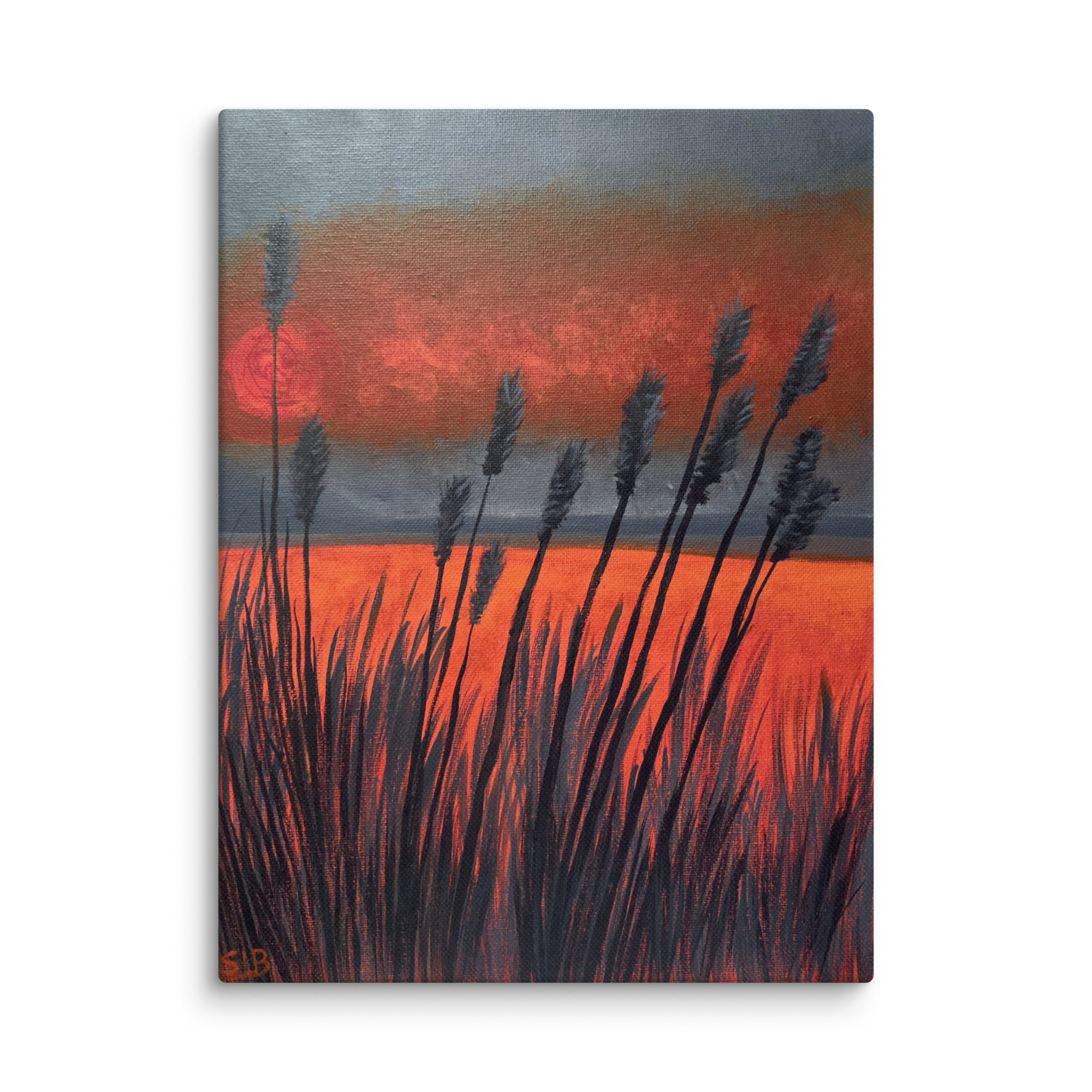 Wall Art on Canvas - Prairie Flame