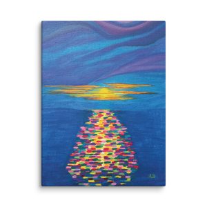 Wall Art on Canvas - Horizon in Color