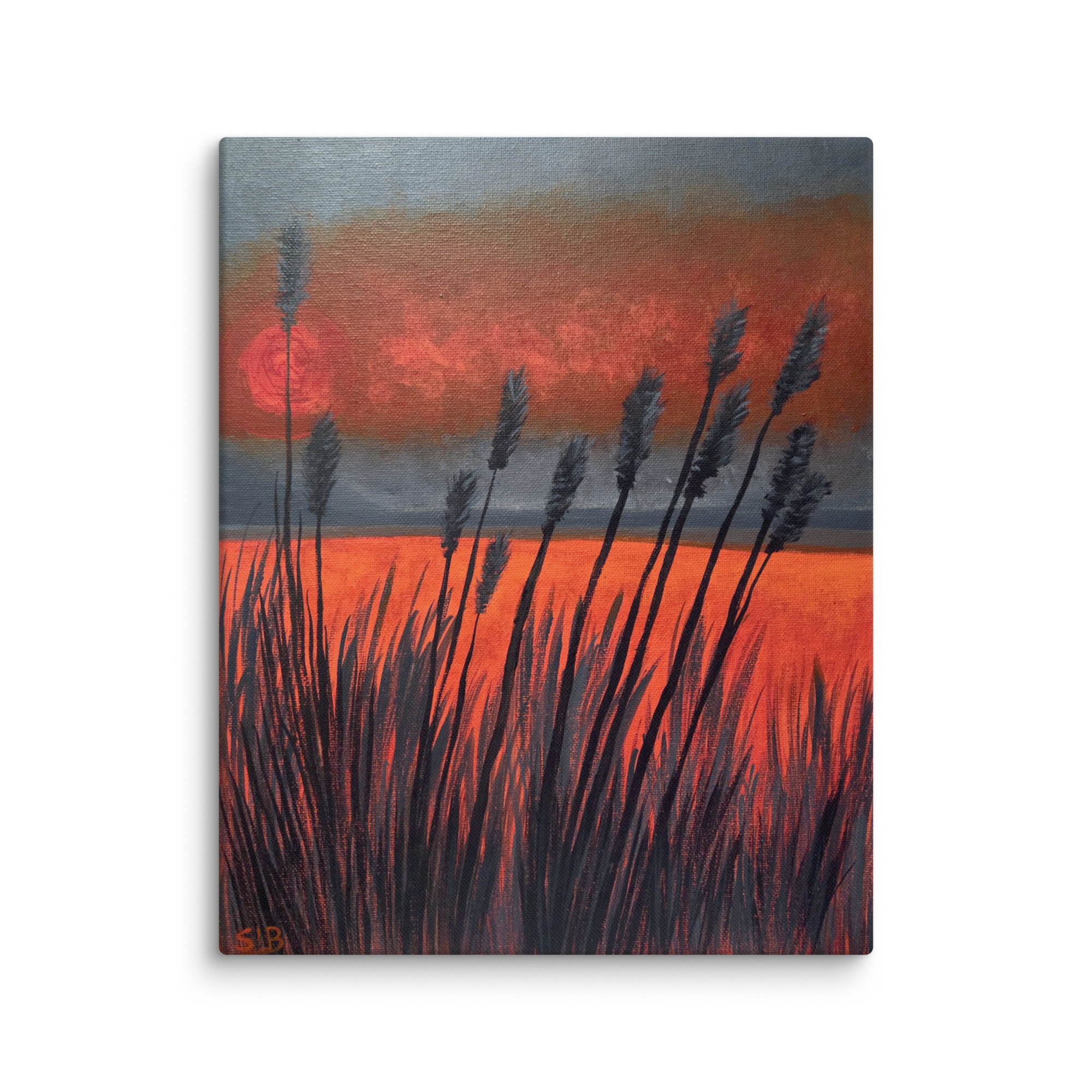 Wall Art on Canvas - Prairie Flame - Image 7