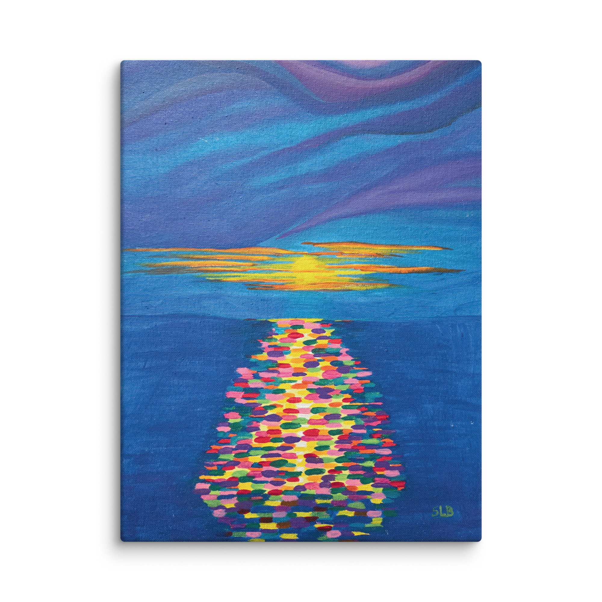 Wall Art on Canvas - Horizon in Color - Image 8