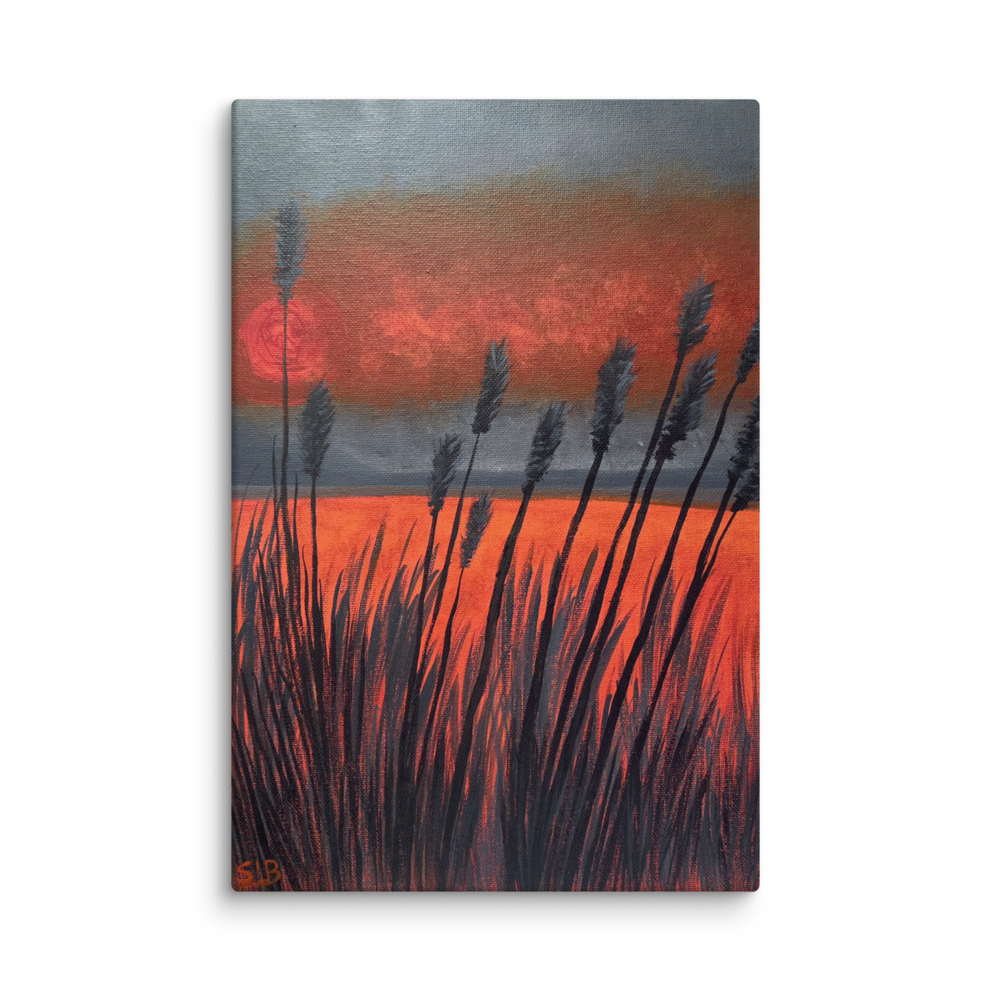 Wall Art on Canvas - Prairie Flame - Image 3