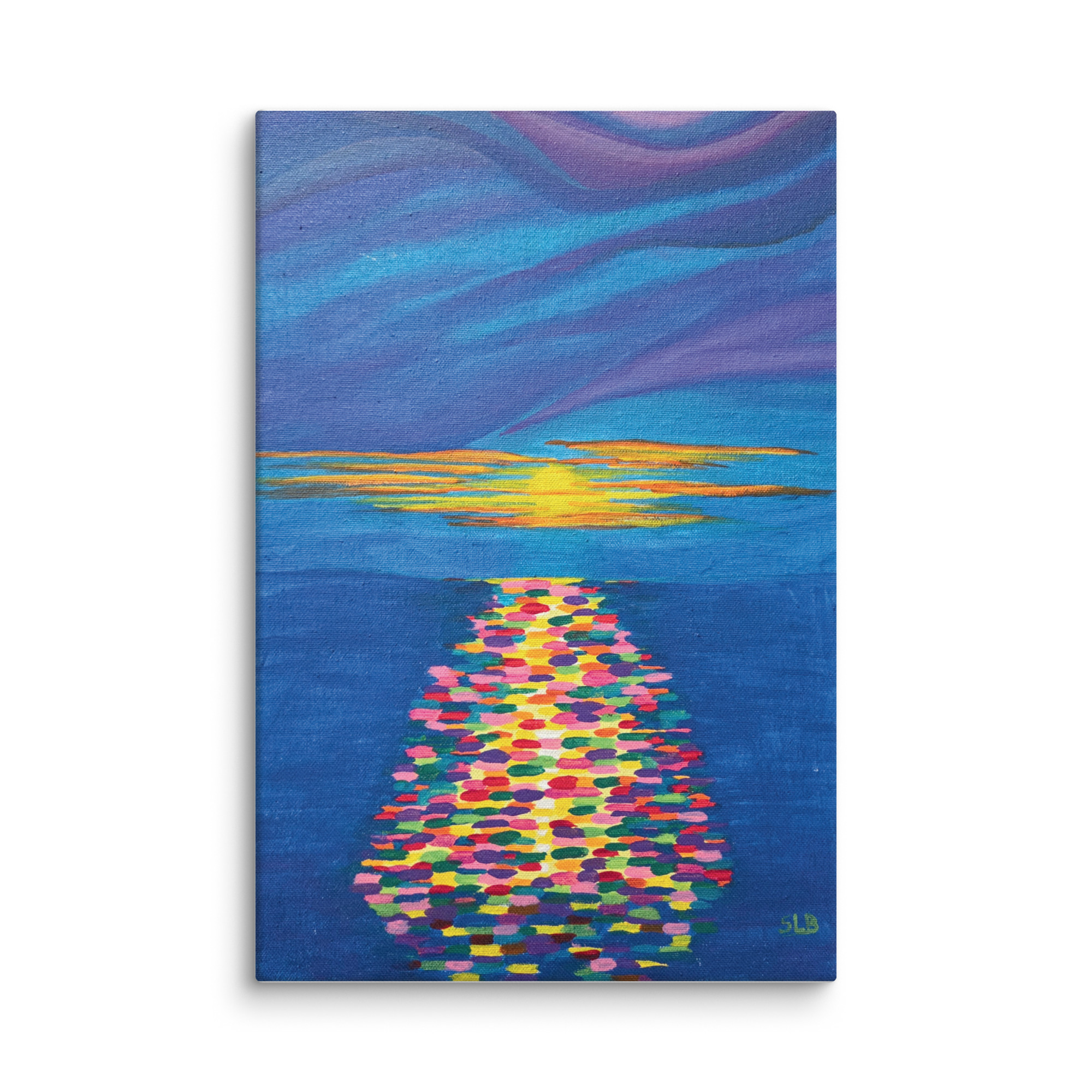 Wall Art on Canvas - Horizon in Color - Image 3