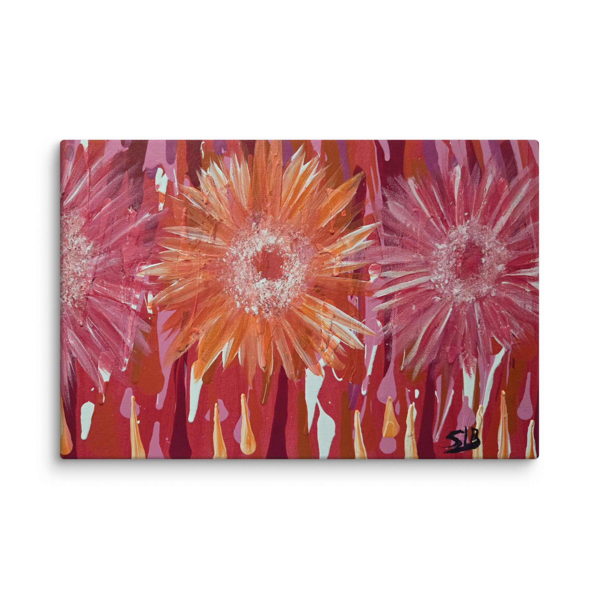 Wall Art on Canvas - Flower Abstract - Image 9