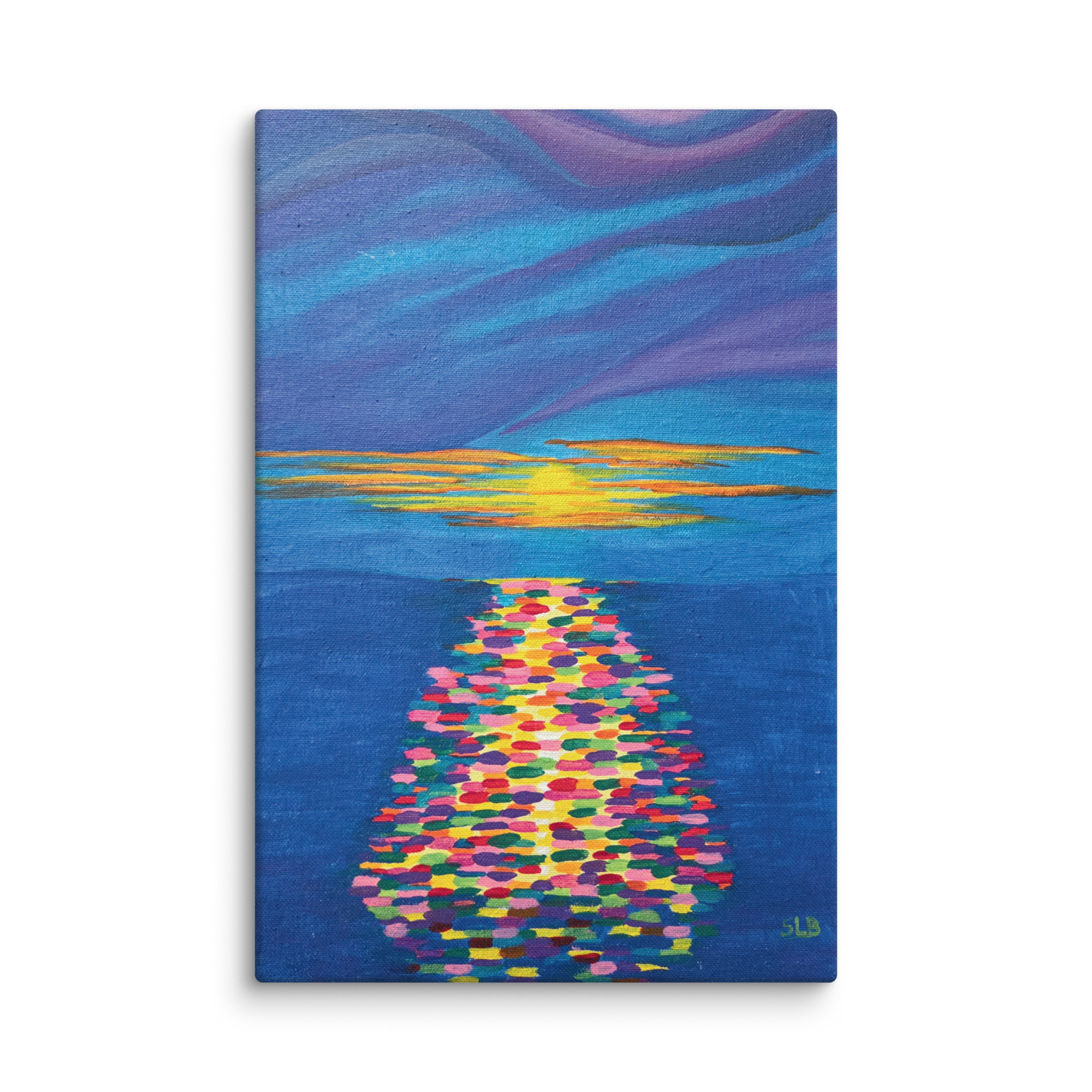 Wall Art on Canvas - Horizon in Color - Image 5
