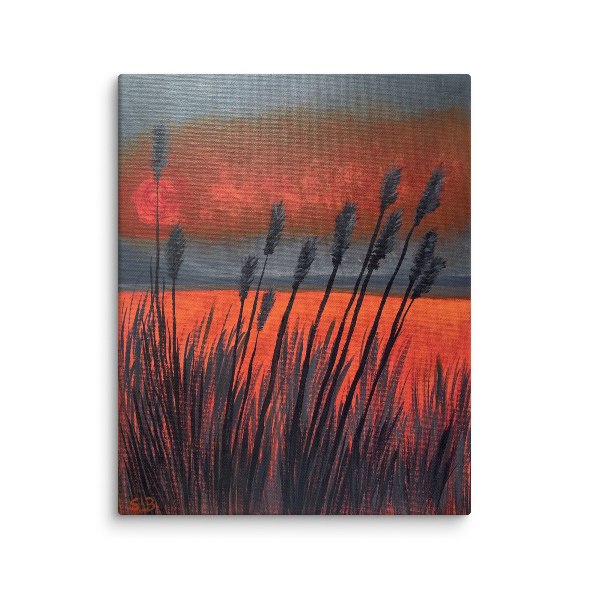 Wall Art on Canvas - Prairie Flame - Image 6