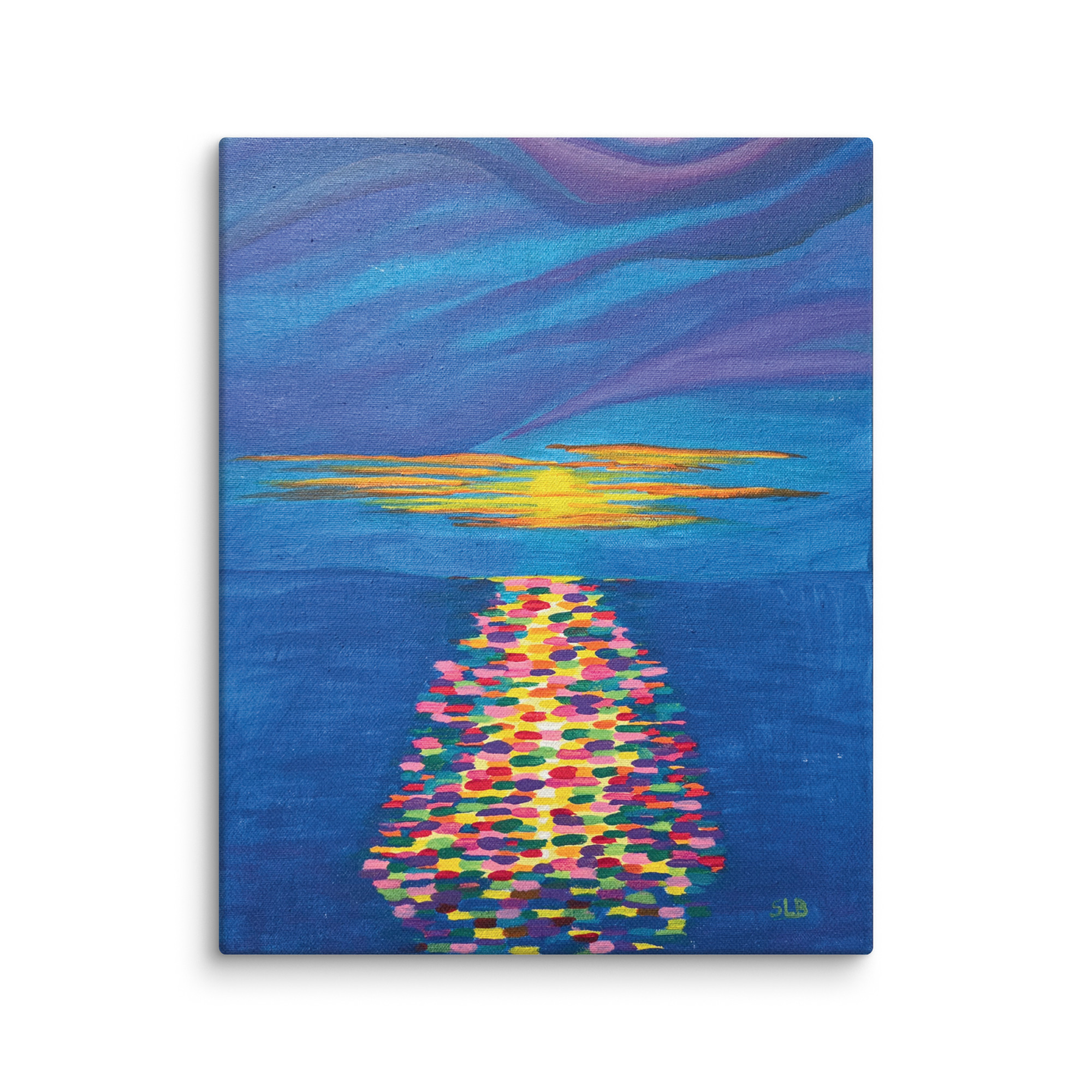 Wall Art on Canvas - Horizon in Color - Image 6