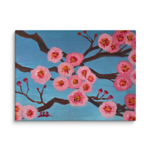 Wall Art on Canvas - Cherry Blossoms I