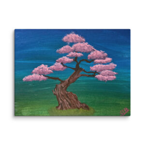 Wall Art on Canvas - Bonsaii III